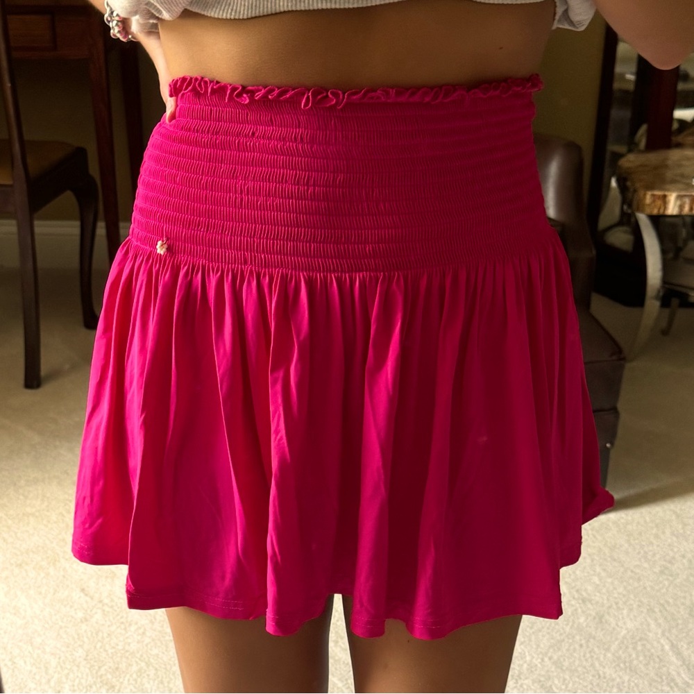 Natural Life Athletic Daisy Skort Hot Pink DISCONTINUED